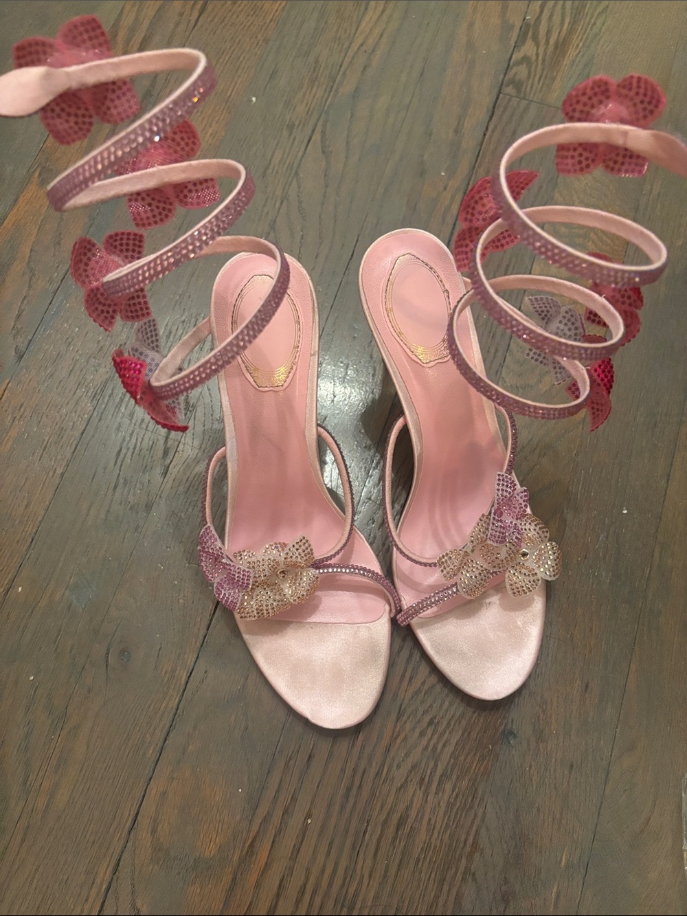 Floral heels